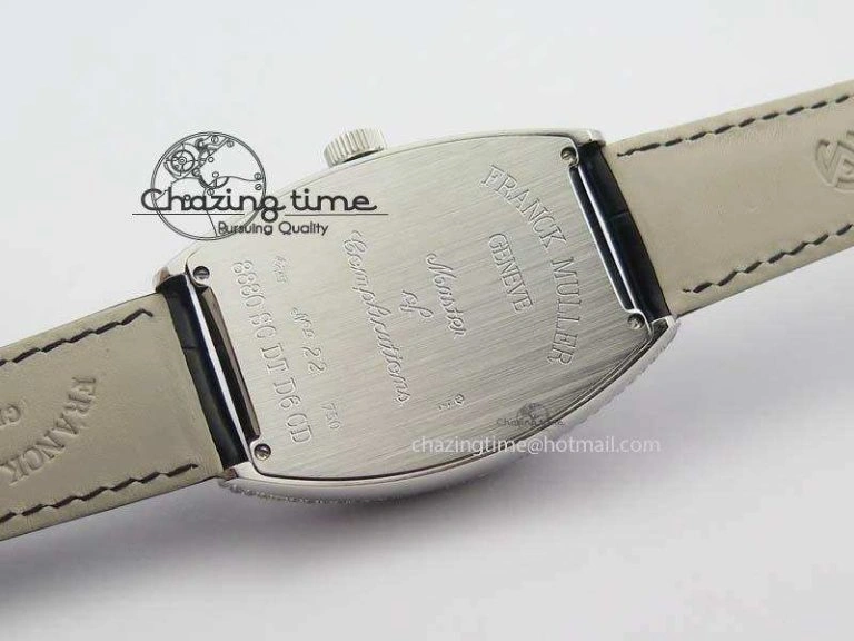 Functional FM SS Diamond Case Best Edition Diamond Dial On Black Leather Strap SEIKO NH05A 5037