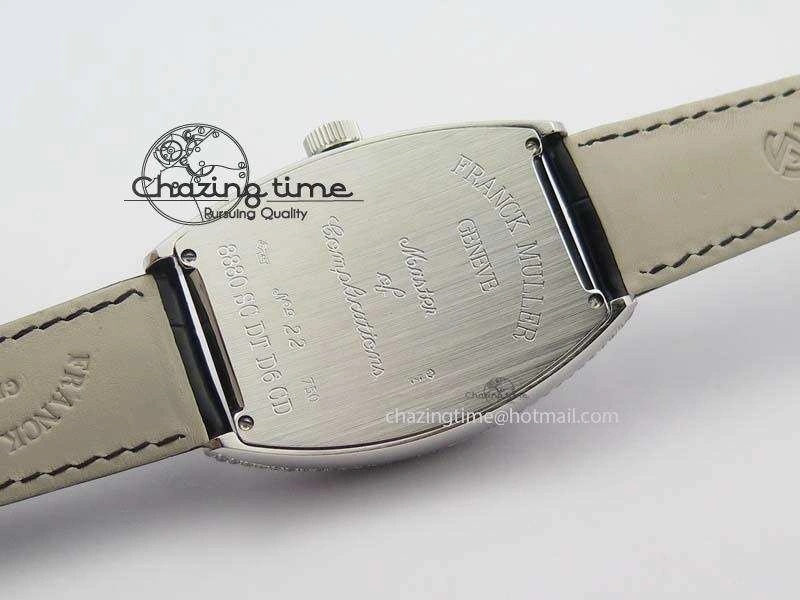 Functional FM SS Diamond Case Best Edition Diamond Dial On Black Leather Strap SEIKO NH05A 5037