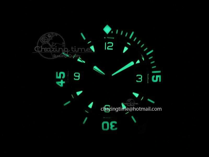 FlexibleFit Fifty Fathoms 1:1 Noob Best Edition RG Black Dial on Sail-canvas Strap A 5321