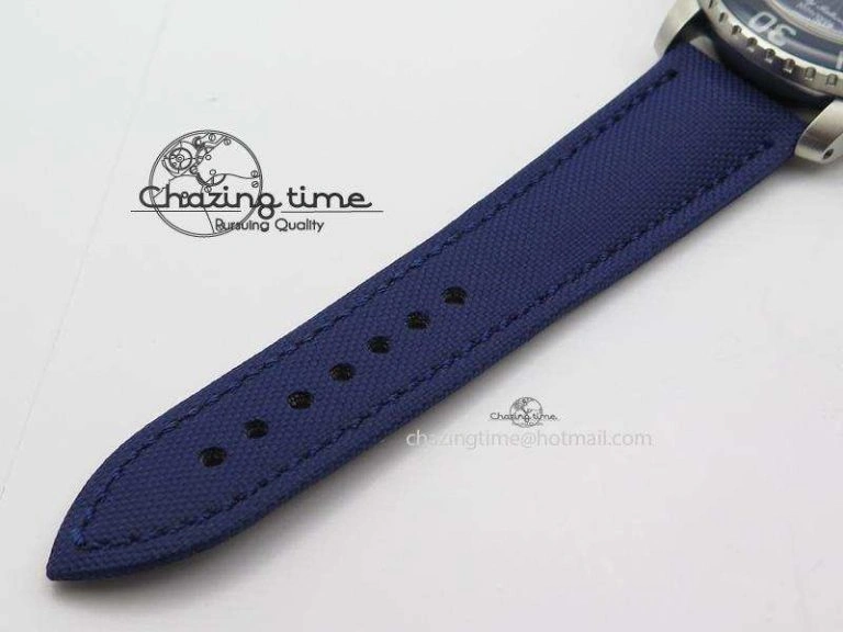 Fifty Fathoms 1:1 Noob Best Edition SS Blue Dial on Canvas Strap A Affordable 5320