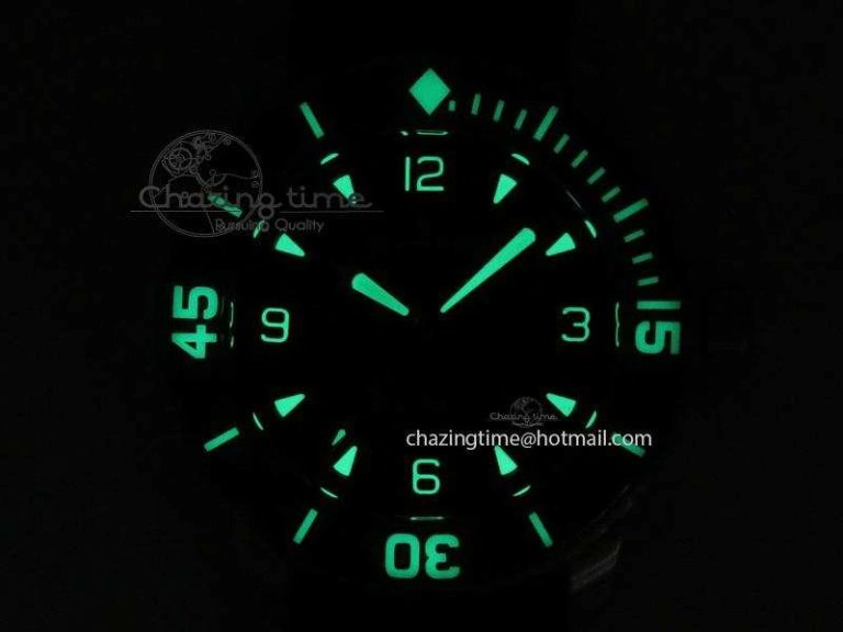 Fifty Fathoms 1:1 Noob Best Edition SS Blue Dial on Canvas Strap A Affordable 5320