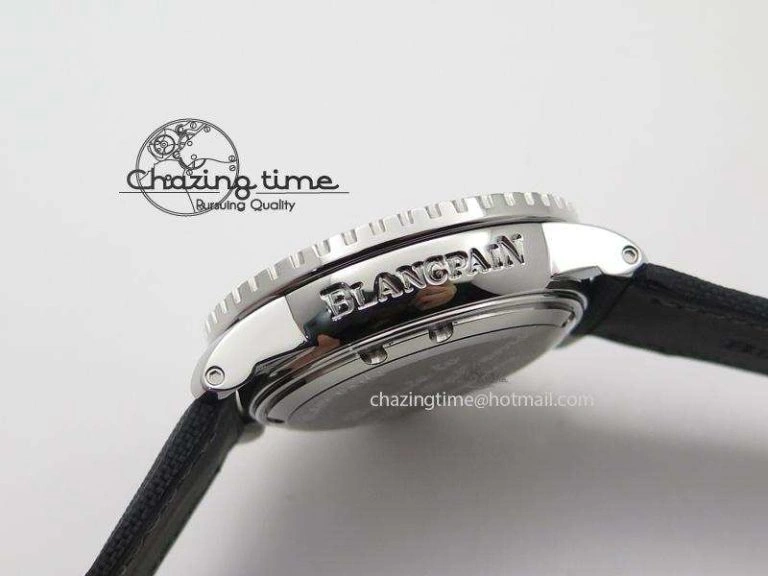 Fifty Fathoms 1:1 Noob Best Edition SS “No Radiation” Dial on Canvas Strap A Stylish 5322