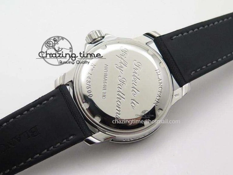 Fifty Fathoms 1:1 Noob Best Edition SS “No Radiation” Dial on Canvas Strap A Stylish 5322