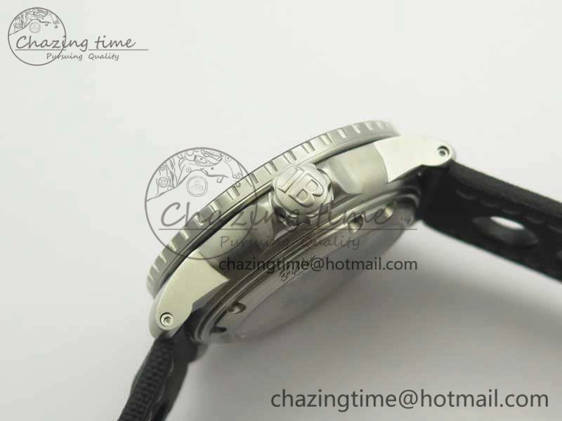 Fifty Fathoms 5015C SS Black ZF 1:1 Best Edition Black Dial On Nylon Strap A Popular 5292