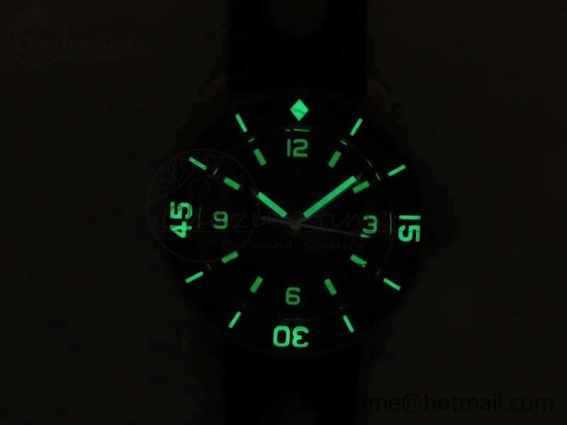 Fifty Fathoms 5015C SS Black ZF 1:1 Best Edition Black Dial On Nylon Strap A Popular 5292