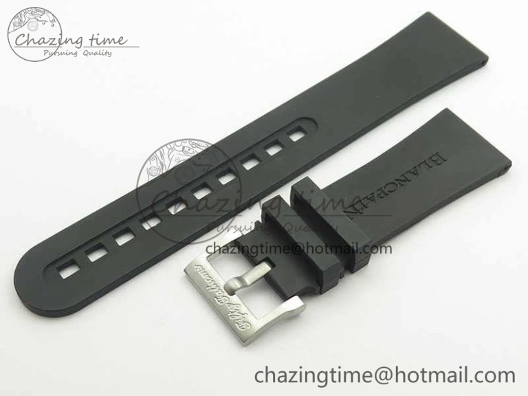 Fifty Fathoms 5015C SS Black ZF 1:1 Best Edition Black Dial On Nylon Strap A Popular 5292