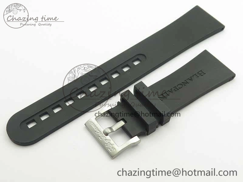 Fifty Fathoms 5015C SS Black ZF 1:1 Best Edition Black Dial On Nylon Strap A Popular 5292