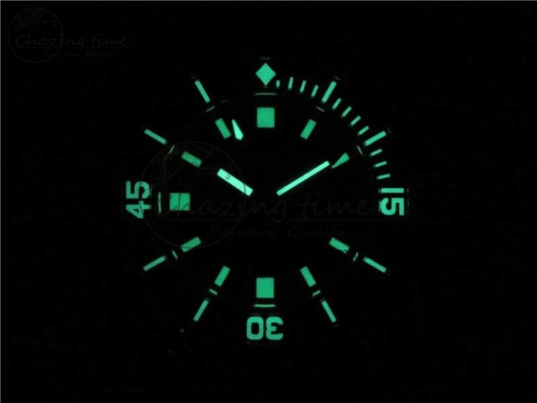 Sophisticated Fifty Fathoms Barakuda 5008B 40mm SS 1:1 ZF Best Edition Black Dial on Black Rubber Strap A 5267