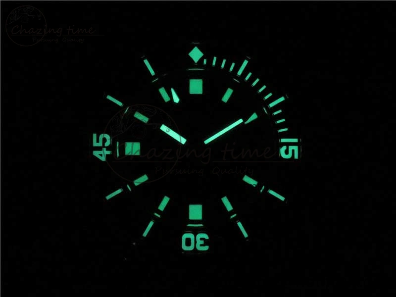 Sophisticated Fifty Fathoms Barakuda 5008B 40mm SS 1:1 ZF Best Edition Black Dial on Black Rubber Strap A 5267