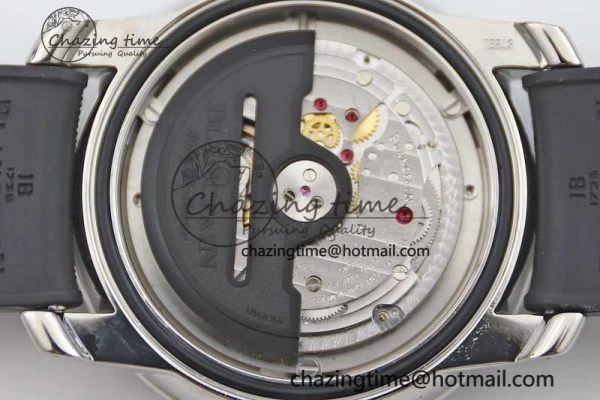 Fifty Fathoms Barakuda 5008B 40mm SS GSF 1:1 Best Edition Black Dial on Black Rubber Strap A Upgraded 5266