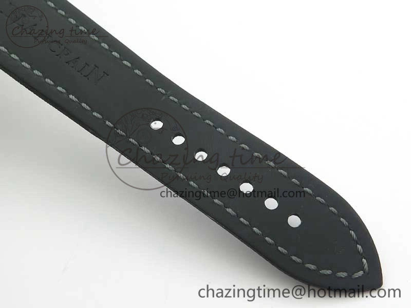 Fifty Fathoms Bathyscaphe 43mm SS GF 1:1 Best Edition Black Dial on Sail-canvas Strap A HighPerformance 5286