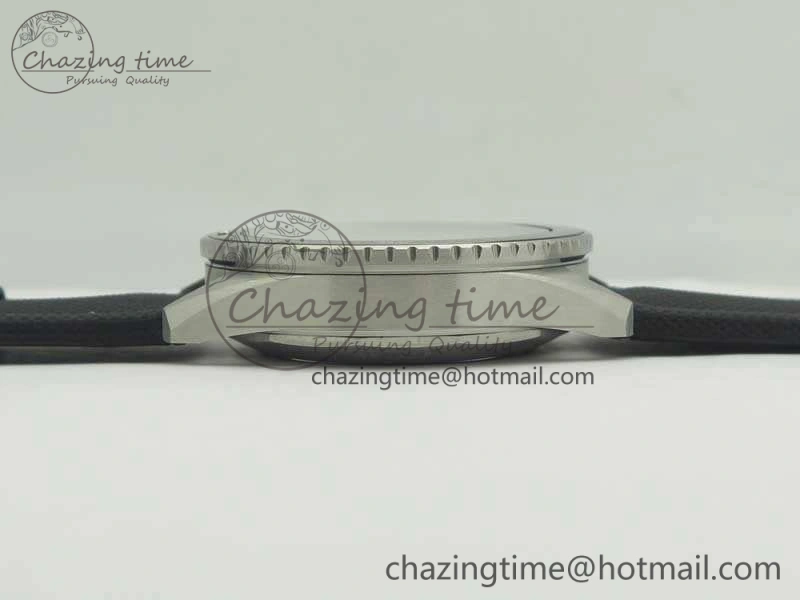Breathable Fifty Fathoms Bathyscaphe 43mm SS ZF 1:1 Best Edition Gray Dial On Sail-Canvas Strap A 5291