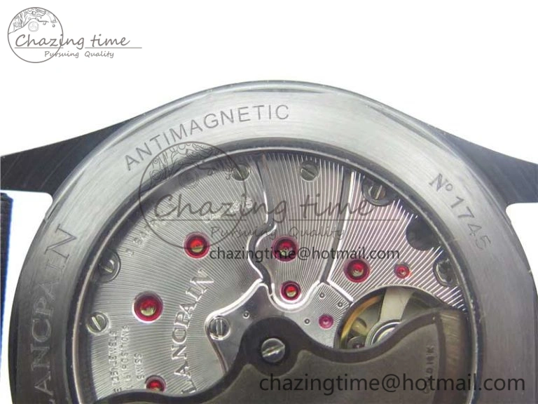 WellDesigned Fifty Fathoms Bathyscaphe Black Ceramic ZF 1:1 Best Edition Black Dial on Black Sail-Canvas Strap A 5274