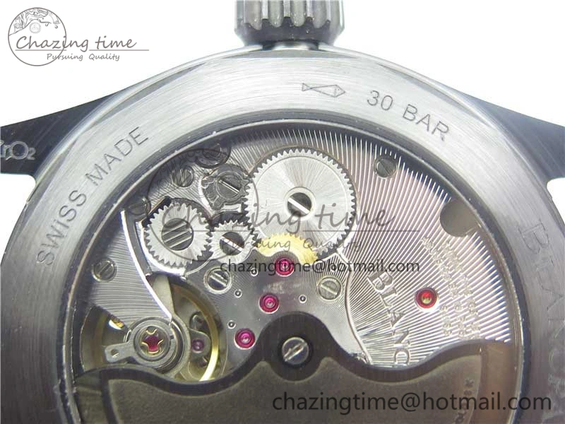 WellDesigned Fifty Fathoms Bathyscaphe Black Ceramic ZF 1:1 Best Edition Black Dial on Black Sail-Canvas Strap A 5274