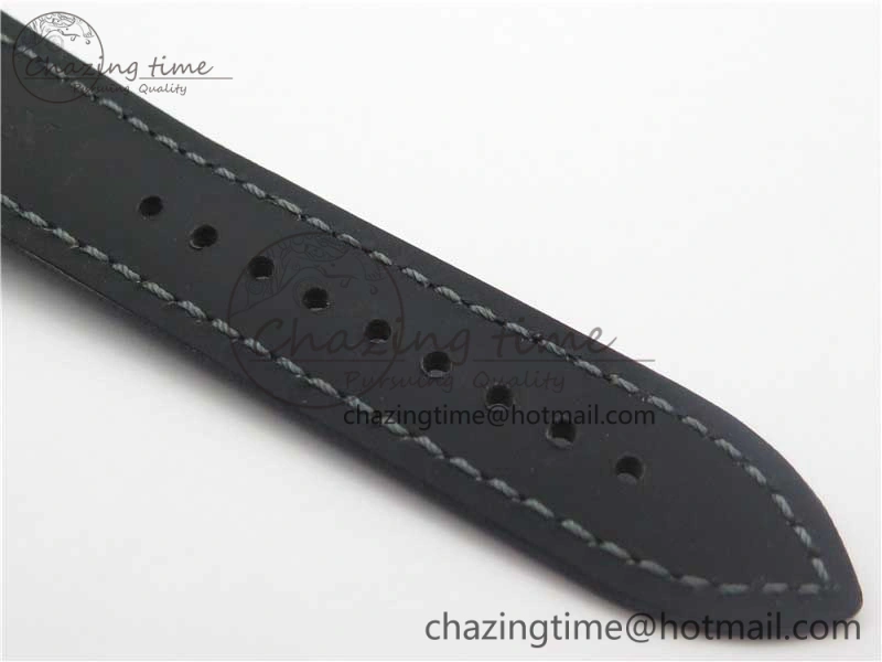 WellDesigned Fifty Fathoms Bathyscaphe Black Ceramic ZF 1:1 Best Edition Black Dial on Black Sail-Canvas Strap A 5274