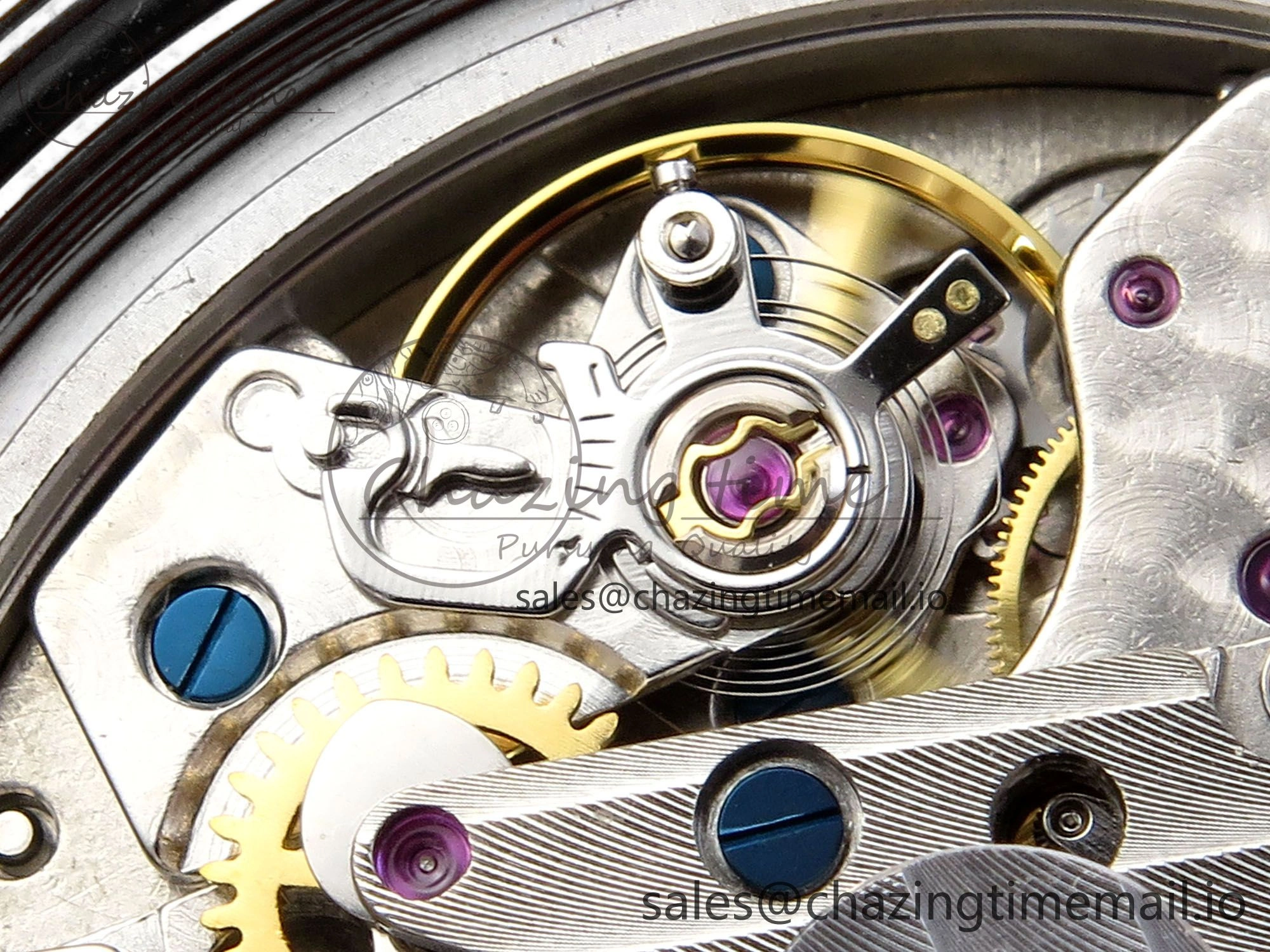 Fifty Fathoms Chrono SS OMF 1:1 Best Edition Black Dial on Black Sail-canvas Strap A Sustainable 5259