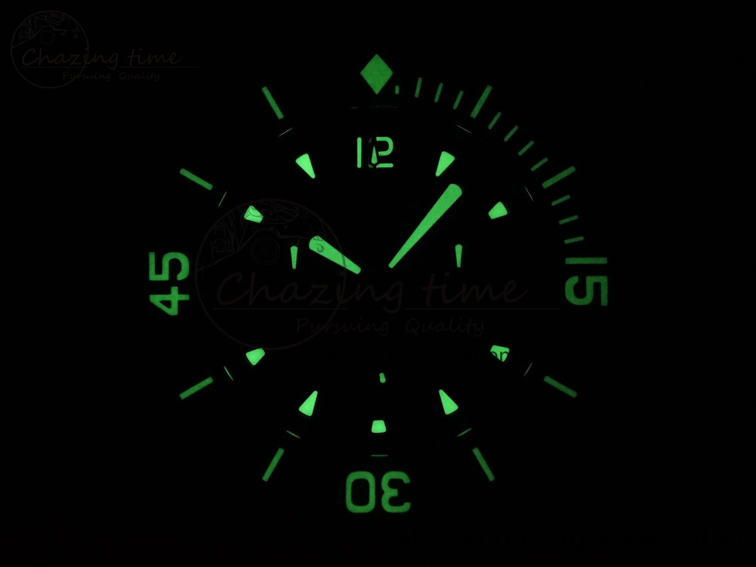 Fifty Fathoms Chrono SS OMF 1:1 Best Edition Blue Dial on Blue Sail-canvas Strap A Affordable 5261
