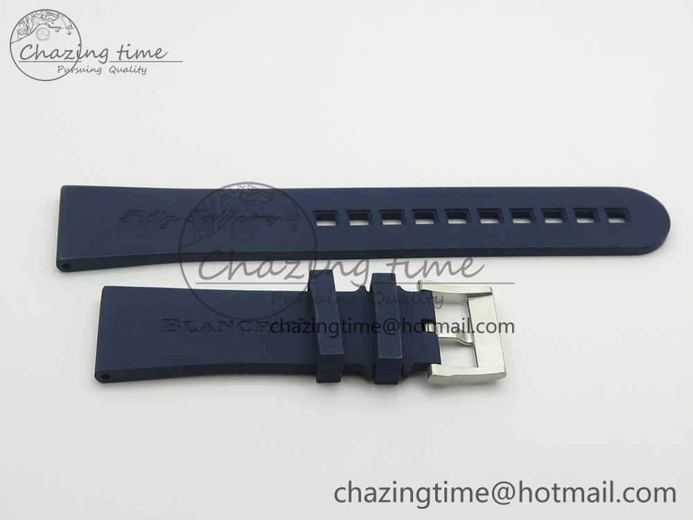 Fifty Fathoms Chronograph SS OMF 1:1 Best Edition Blue Dial on Blue Nylon Strap A Seasonal 5276