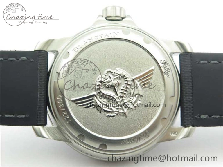 Fifty Fathoms “Nageurs de Combat” ZF 1:1 Best Edition Black ‘7’ Dial on Black Sail-canvas Strap A HighPerformance 5272