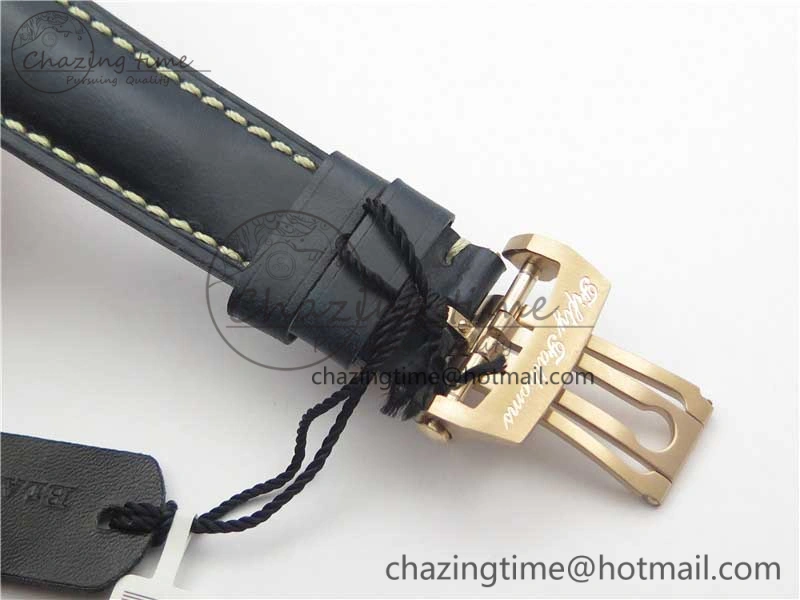 Fifty Fathoms RG  Blue ZF 1:1 Best Edition on Blue Leather Strap A Packable 5273