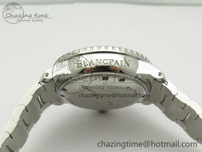 WrinkleFree Fifty Fathoms SS Black ZF 1:1 Best Edition Black Dial on SS Bracelet A 5278
