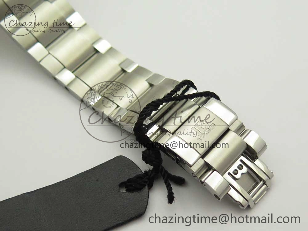 WrinkleFree Fifty Fathoms SS Black ZF 1:1 Best Edition Black Dial on SS Bracelet A 5278