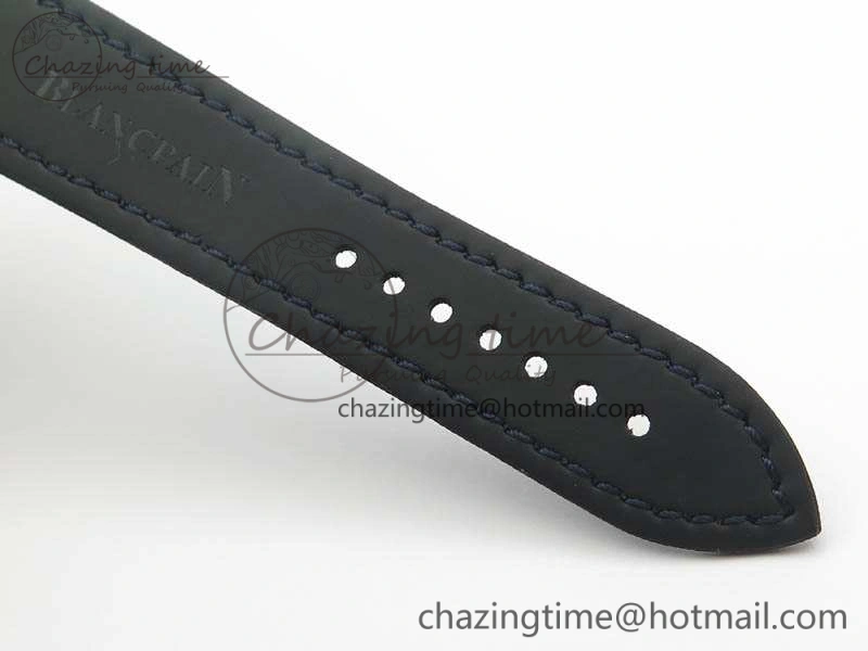 HighPerformance Fifty Fathoms SS Blue ZF 1:1 Best Edition Blue Dial On Sail Canvas Strap A2836 (Free Extra Strap) 5304