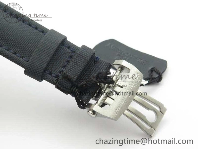 HighPerformance Fifty Fathoms SS Blue ZF 1:1 Best Edition Blue Dial On Sail Canvas Strap A2836 (Free Extra Strap) 5304