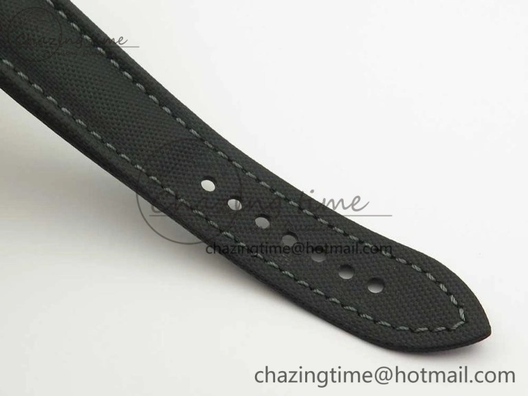 UrbanStyle Fifty Fathoms Ti Black ZF 1:1 Best Edition Black Dial on Sail-canvas Strap A1315 (Free Extra Strap) 5275