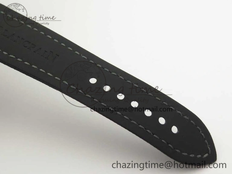 UrbanStyle Fifty Fathoms Ti Black ZF 1:1 Best Edition Black Dial on Sail-canvas Strap A1315 (Free Extra Strap) 5275