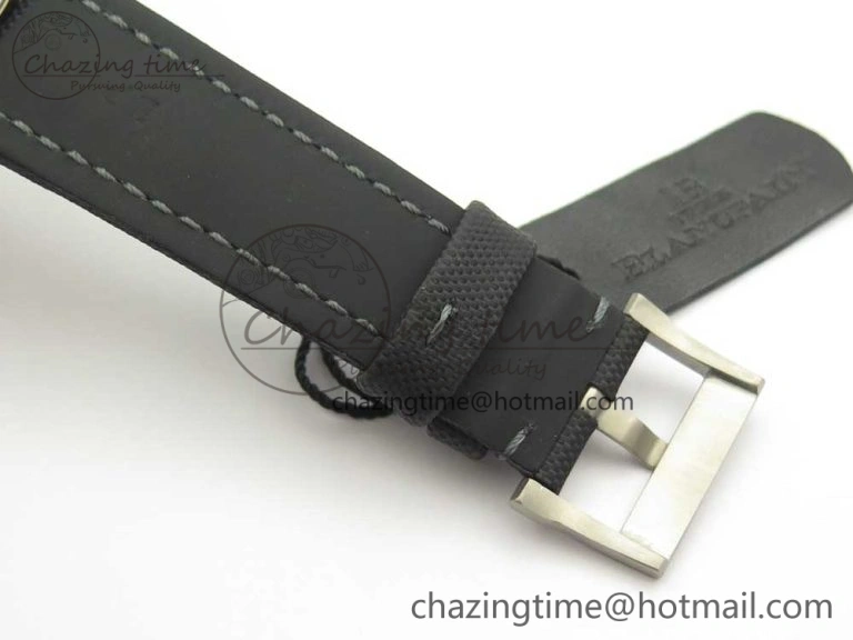 UrbanStyle Fifty Fathoms Ti Black ZF 1:1 Best Edition Black Dial on Sail-canvas Strap A1315 (Free Extra Strap) 5275