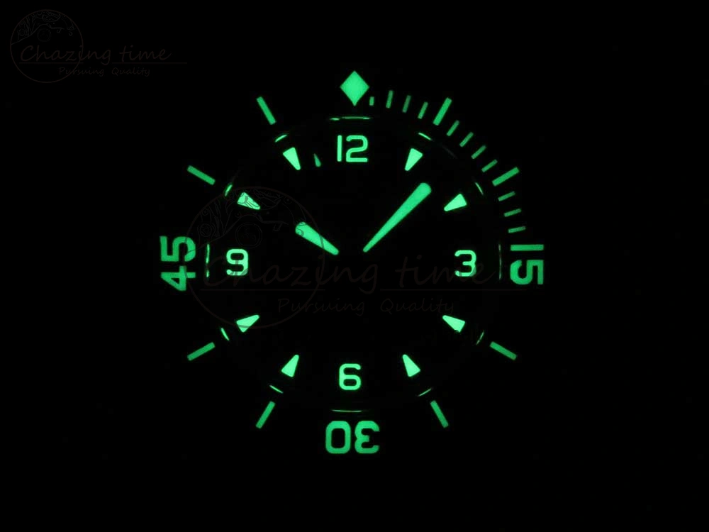 UrbanStyle Fifty Fathoms Ti Black ZF 1:1 Best Edition Black Dial on Sail-canvas Strap A1315 (Free Extra Strap) 5275
