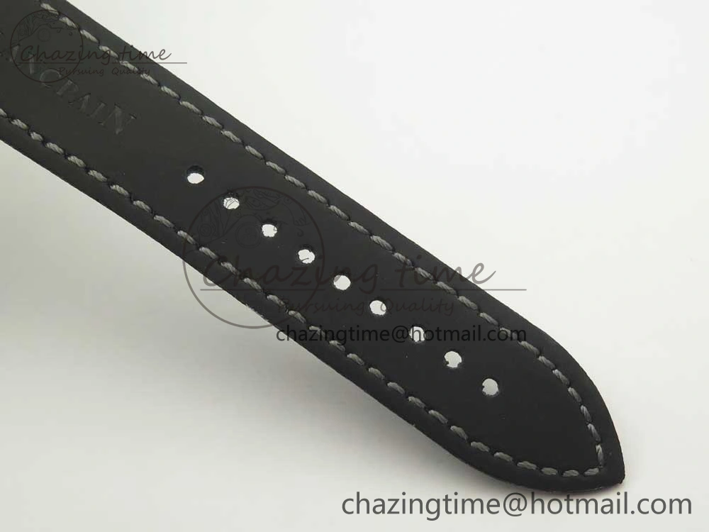 MultiPurpose Fifty Fathoms Titanium Big Date Black HGF Best Edition Black Dial on Sail-canvas Strap A6918B (Free Tool And Nylon Strap) 5285
