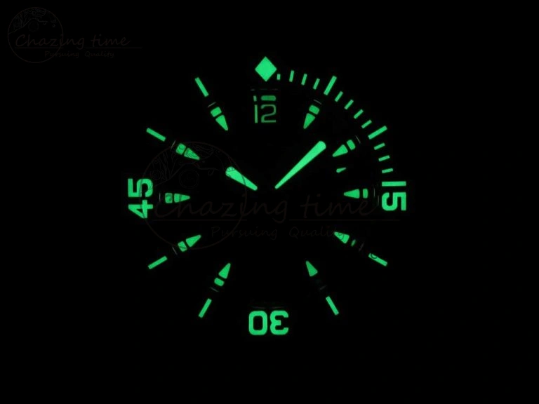 MultiPurpose Fifty Fathoms Titanium Big Date Black HGF Best Edition Black Dial on Sail-canvas Strap A6918B (Free Tool And Nylon Strap) 5285