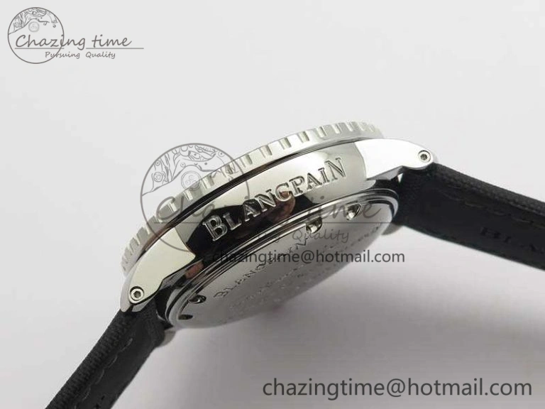 Fifty Fathoms ZF 1:1 Best Edition SS “No Radiation” Dial On Sail-Canvas Strap A Casual 5308