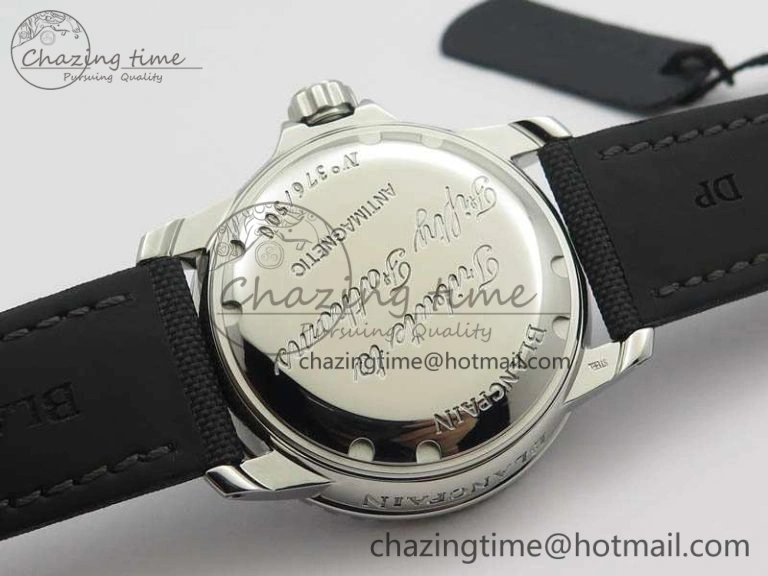 Fifty Fathoms ZF 1:1 Best Edition SS “No Radiation” Dial On Sail-Canvas Strap A Casual 5308
