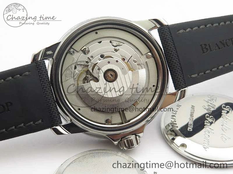 Fifty Fathoms ZF 1:1 Best Edition SS “No Radiation” Dial On Sail-Canvas Strap A Casual 5308