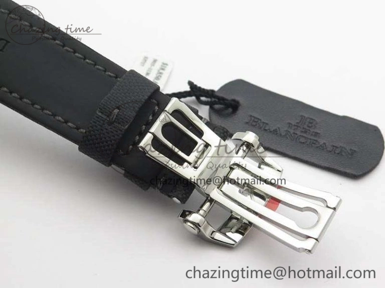Fifty Fathoms ZF 1:1 Best Edition SS “No Radiation” Dial On Sail-Canvas Strap A Casual 5308