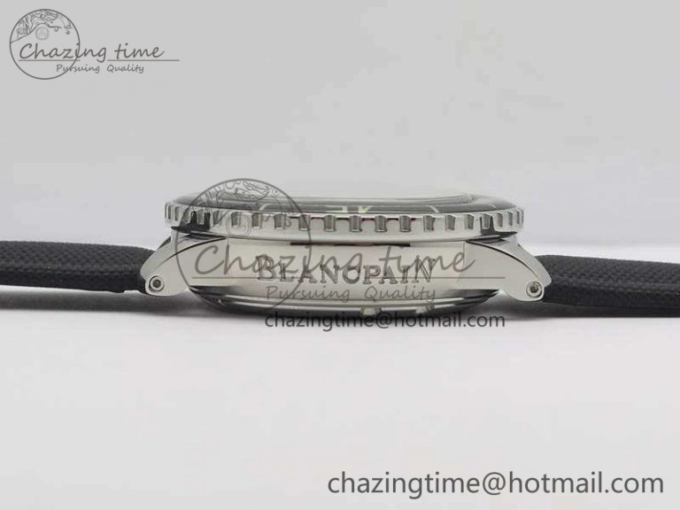 Fifty Fathoms ZF 1:1 Best Edition SS “No Radiation” Dial On Sail-Canvas Strap A Casual 5308
