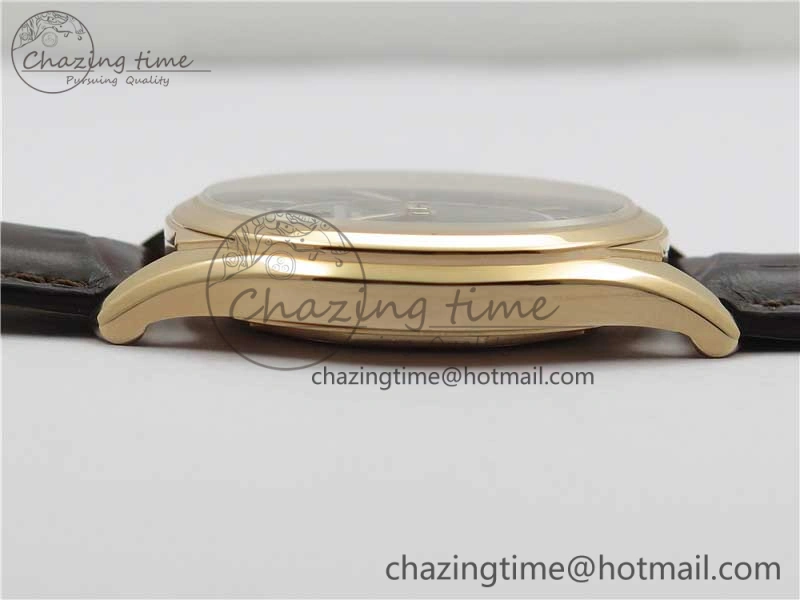 Lightweight Fiftysix RG 40mm ZF 1:1 Best Edition Brown Dial on Brown Leather Strap A 9925