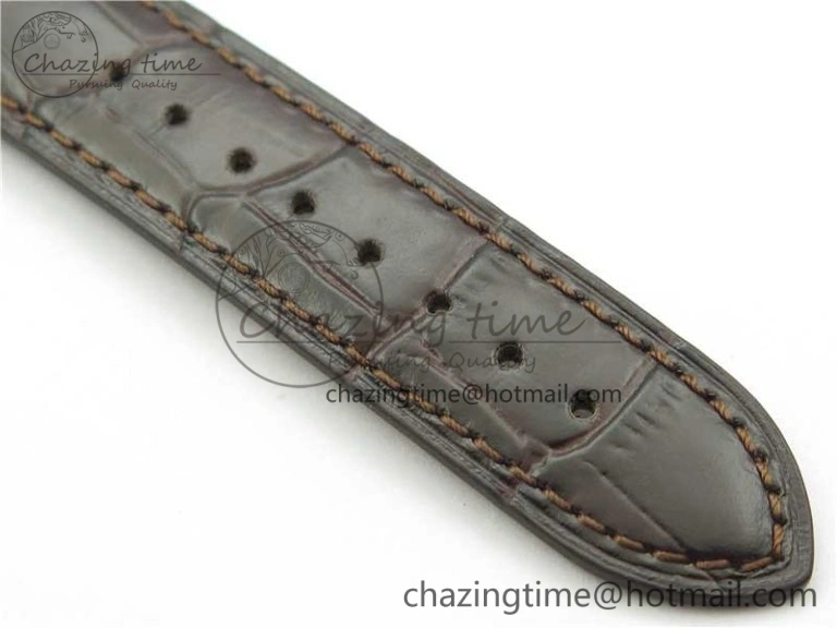 Lightweight Fiftysix RG 40mm ZF 1:1 Best Edition Brown Dial on Brown Leather Strap A 9925