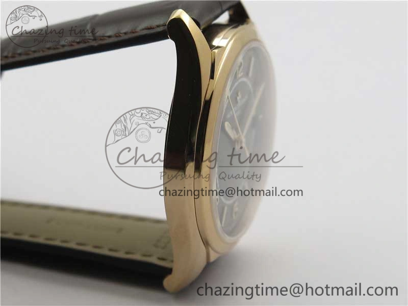 Lightweight Fiftysix RG 40mm ZF 1:1 Best Edition Brown Dial on Brown Leather Strap A 9925