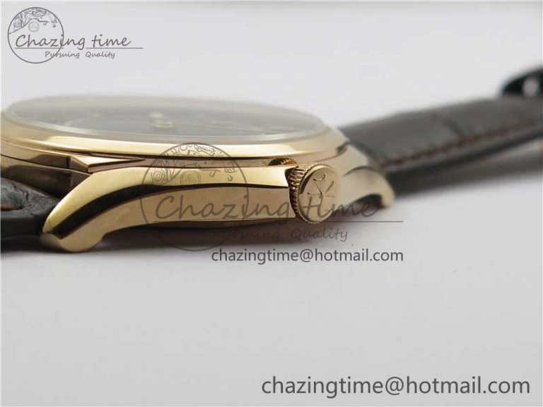 Lightweight Fiftysix RG 40mm ZF 1:1 Best Edition Brown Dial on Brown Leather Strap A 9925
