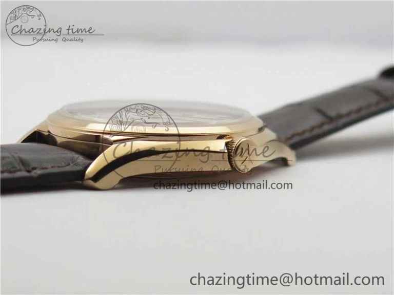 Fiftysix RG 40mm ZF 1:1 Best Edition Silver Dial on Brown Leather Strap A Modern 9928