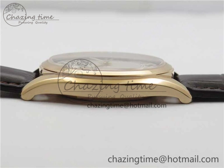 Fiftysix RG 40mm ZF 1:1 Best Edition Silver Dial on Brown Leather Strap A Modern 9928