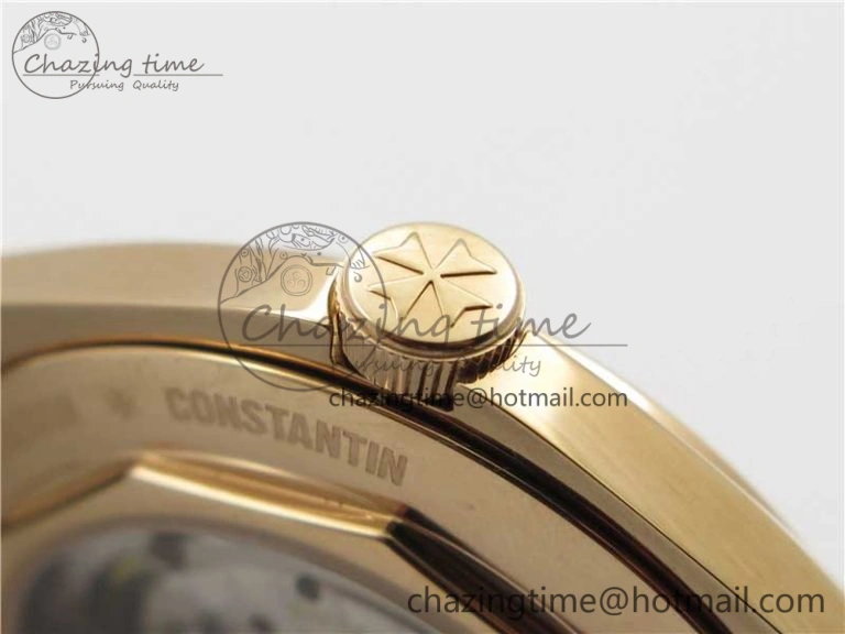 Fiftysix RG 40mm ZF 1:1 Best Edition Silver Dial on Brown Leather Strap A Modern 9928