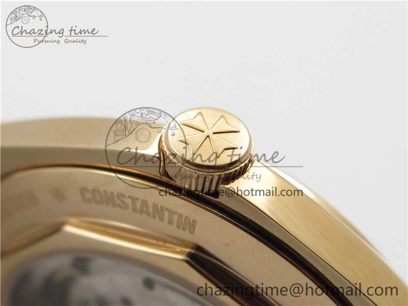 Fiftysix RG 40mm ZF 1:1 Best Edition Silver Dial on Brown Leather Strap A Modern 9928