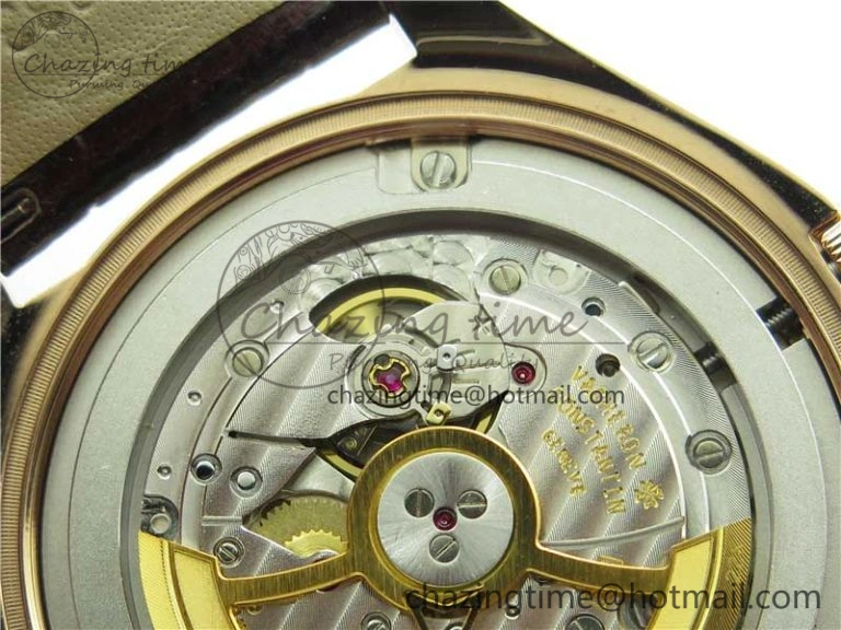 Fiftysix RG 40mm ZF 1:1 Best Edition Silver Dial on Brown Leather Strap A Modern 9928