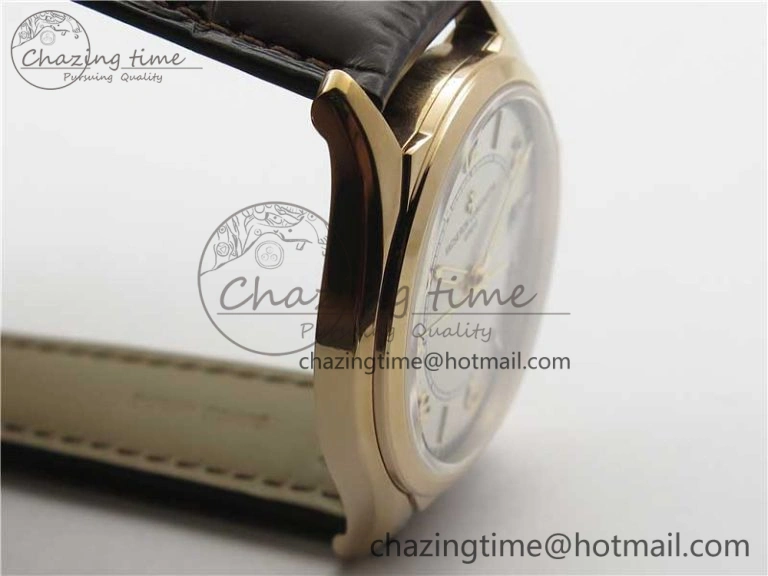 Fiftysix RG 40mm ZF 1:1 Best Edition Silver Dial on Brown Leather Strap A Modern 9928