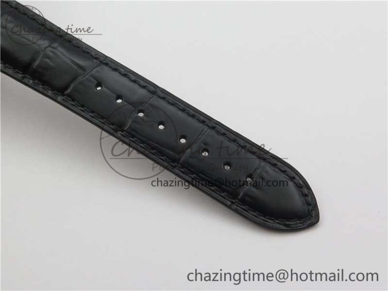 Fiftysix SS 40mm ZF 1:1 Best Edition Silver Dial on Black Leather Strap A Practical 9930